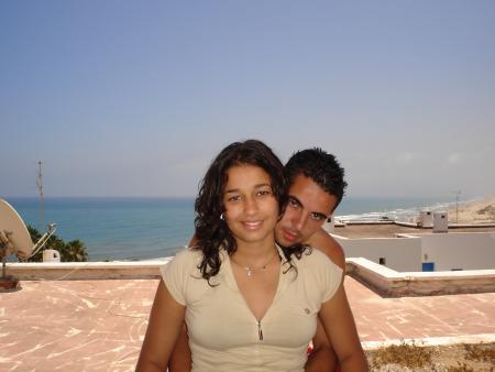 zizou et sa fianc&eacute;